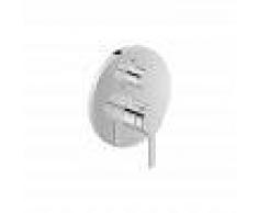 DURAVIT AG Duravit C.1 Mezclador monomando de ducha empotrado, roseta redonda, 2