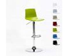 GRAND SOLEIL Taburete cocina con base cromada, altura regulable Grand Soleil IMOLA
