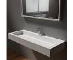 BERNSTEIN Lavabo para apoyar o para montaje mural PB2079 de piedra sólida -120 x
