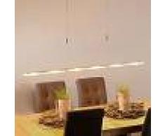 LUCANDE Lámpara LED colgante Mala de aluminio y vidrio - LUCANDE