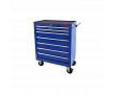 EBERTH Carro de herramientas (7 Cajones con rodamientos de bolas, bloqueable,