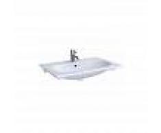 GEBERIT Lavamanos para muebles Geberit Acanto Slim 500641, con agujero para