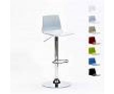 GRAND SOLEIL Taburete cocina con base cromada, altura regulable Grand Soleil IMOLA