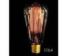 YOURLED ST64 Vertical Bombilla de filamento E27 40W Edison Vintage Decoracion