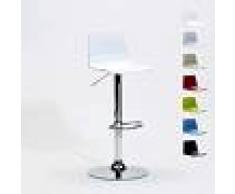 GRAND SOLEIL Taburete cocina con base cromada, altura regulable Grand Soleil IMOLA