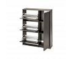 TOPKIT Mueble Zapatero Tigris 55AB Wengué - TOPKIT