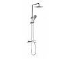 HOMELODY Columna de Ducha 38ºC Termostatica 3 Funciones (con barra adjustable