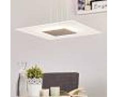 LUCANDE Lámpara LED suspendida Lola de vidrio cuadrado - LUCANDE