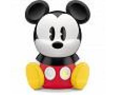 Philips Disney Mickey Mouse - Lámpara de mesa SleepTime, luz blanca