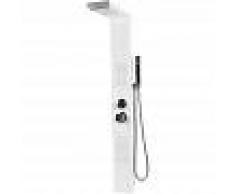 OOBEST Panel de ducha,Columna de ducha,Hidromasaje, acero inoxidable con ducha