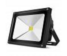 ANTEN 50W Foco Led Exterior 6000K SMD2835 4800LM IP65 Exterior Blanco Frío