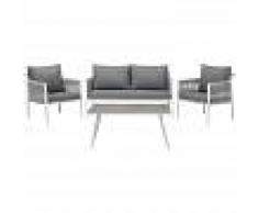 BELIANI Conjunto de jardín 4 piezas LATINA - BELIANI