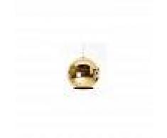 HD DECO Lámpara LION , colgante, cristal dorada, 25 cms de diámetro - HD DECO