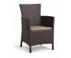 CURVER Sillon Jardin Montana Marron - CURVER