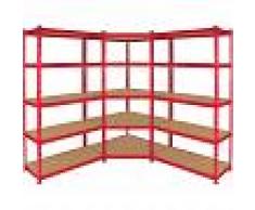 Monster Racking - 1 Estantería Esquinera y 2 Estanterías Z-Rax De Acero
