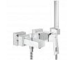 GROHE grifo Batería para bañera con set de ducha Grohe Eurocube 23141000