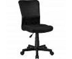 TECTAKE Silla de oficina Patrick - silla de escritorio metálica, silla