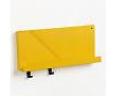 SKLUM Estante de Pared en Acero Möhni S Mate Acero Amarillo Curri