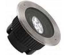 EFECTOLED Foco LED Circular Empotrable en Suelo Gea Power 9W 15º IP67 LEDS-C4