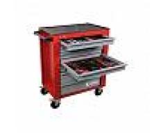 METALWORKS Carro 7 cajones completo gris/rojo 396 piezas METALWORKS MWT397G