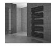 ECD Germany Radiador de baño 600 x 1000 mm calentador de toallas