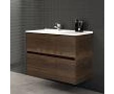 STANO Mueble de Lavabo suspendido TUELA - 80 cm de ancho TEA - STANO