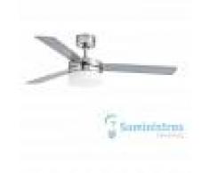 FARO Ventilador de techo Faro Barcelona 33608 PANAY niquel mate