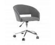 MILIBOO Sillón de oficina diseño gris antracita YLA - MILIBOO