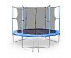 Klarfit Rocketboy XXXL - Cama elástica Trampolin 400 cm Red de