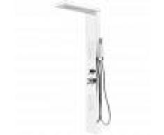OOBEST Panel de ducha,Columna de ducha,Hidromasaje, acero inoxidable con ducha