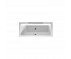 DURAVIT AG Bañera Duravit DuraStyle 170x70cm, inclinación hacia atrás a la
