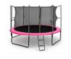 Klarfit Rocketgirl 366 Cama elástica Trampolin 366cm Red de seguridad