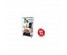 AR STORAGE Estanteria metalica ar storage 180x90x40 cm 5 estantes 80 kg por