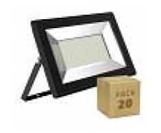 EFECTOLED Pack Foco Proyector LED Solid 50W (20 un) Blanco Frío 6000K - EFECTOLED