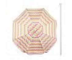AKTIVE Sombrilla playa 200 cm con protección UV50+ Beach (Aktive 62113)
