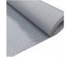 JARDIN202 Suelo Goma Circulo - Rollo Gris 15 m 3 mm Espesor - JARDIN202