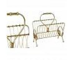 HOME LINE Revistero de Metal (40x39.5x18 cm) - HOME LINE