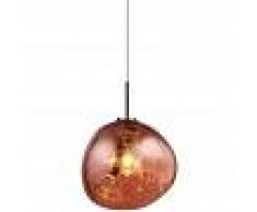 LUMINECA Lámpara de techo de vidrio rojo, 36x150 cm - 50231021670699 - Lumineca