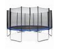ALICE'S GARDEN Camas elásticas 490 cm,trampolín para niños,Azul,490 cm Jupiter