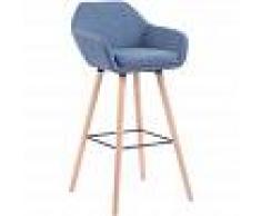 CLP Taburete de Bar Adelaide Azul Natural - CLP