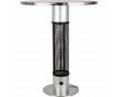 HABITAT ET JARDIN Mesa calentador electrico para Jardin Colin - Metal - HABITAT ET JARDIN