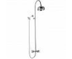 CLEVER Conjunto Grifo Bimando DUCHA EXTENSIBLE WITH2 ANTIGONA - CLEVER