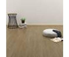 VIDAXL Tarima flotante de click 3,51 m² 4 mm PVC marrón natural - VIDAXL