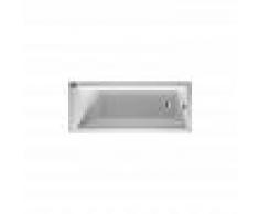DURAVIT AG Bañera rectangular Duravit Starck 170x70cm, un respaldo inclinado,