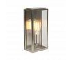 QAZQA Moderno Aplique moderno rectangular acero IP44 - ROTTERDAM 1
