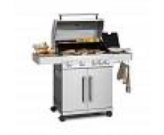 Klarstein Vendetta 4.1 ISL Barbacoa de gas 5 quemadores 17 kW 71 x 45,5