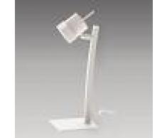 CRISTALRECORD Lámpara de sobremesa 1 luz MOKA BLANCO MATE CRISTALRECORD 035-2150-1-125