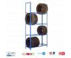 SIMONRACK Estantería Autoclick Ruedas Megaplus 4/400 Azul - SIMONRACK