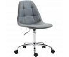PAAL OFFICE FURNITURE Silla De Oficina Reims En Cuero PU Gris - PAAL OFFICE FURNITURE