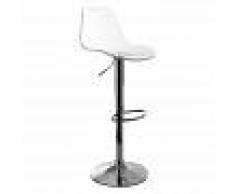 MILIBOO Taburete de bar de diseño transparente GALILEO - MILIBOO
